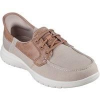 Skechers  SLIP-INS: ON-THE-GO FLEX - PALMILLA  women's Boat Shoes in Beige
