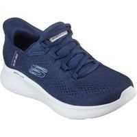 Skechers Women/'s Skech-LITE PRO Natural Beauty Sneaker, Navy, 8 UK