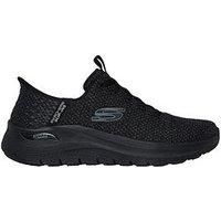 Skechers Men/'s Arch FIT 2.0 Look Ahead Sneaker, Black, 7 UK