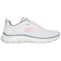 Skechers FLEX APPEAL 5.0, Women/'s Sneaker, White, 5 UK