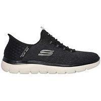 Skechers Summits Key Pace Slip-Ins Trainers - Black