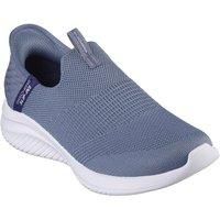 Skechers Women/'s Ultra Flex 3.0 Cozy Streak Ultra Flex 3.0 Cozy Streak, Slate Textile Navy Trim, 3 UK