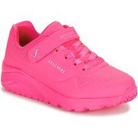 Skechers  UNO LITE - CLASSIC  girls's Children's Shoes (Trainers) in Pink