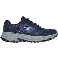 Skechers Performance GO RUN Trail Altitude 2.0 Leather Men's Navy/Red Trainers