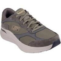 Skechers Arch Fit 2.0 The Keep Leather Men's Olive Trainers New