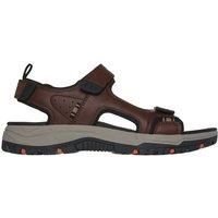 Skechers Prewitt Rigdon Vegan Mens Walking Sandals in Brown Black - 8 UK