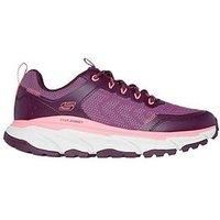 Skechers Women/'s D/'LUX Journey Marigold, Rasberry Synthetic/Textile/Trim, 4 UK