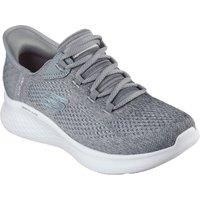 Skechers Womens Skech Lite Pro Natural Beauty Trainers Grey 7 (40)
