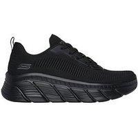 Skechers Bobs B Flex Hi Flying BBK Black Womens Trainers