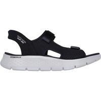 GO WALK FLEX SANDAL Slip-Ins Quarter Strap Sandal Black Grey