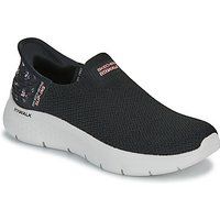 Skechers  SLIP-INS: GO WALK FLEX - SUNSET ROSE  women's Slip-ons (Shoes) in Black