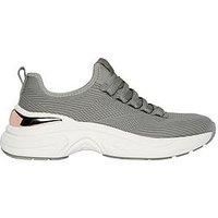 Skechers Women/'s Hazel-Pretty Knitty Sneaker, Green, 7