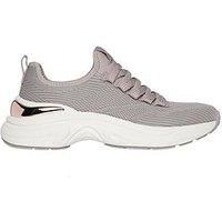 Skechers Hazel Pretty Knitty Trainer - Grey