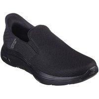 Skechers GO WALK Arch Fit 2.0 Textile Men's Black Trainers New