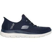 Skechers Women/'s Summits Classy Night Sneaker, Navy, 8 UK