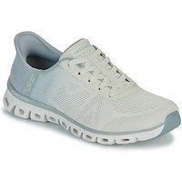 Skechers Women/'s Glide-Step Excite Sneaker, Gray, 4 UK