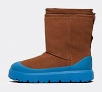 UGG Men's Classic Short Weather Hybrid Fashion Boot, Chestnut/Big Sky