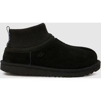 UGG black ultra mini stretch cuff Junior boots