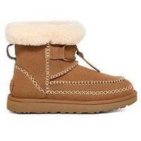 UGG Women/'s Classic Mini Alpine Fashion Boot, Chestnut, 4 UK