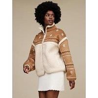 Ugg W Marlene Jacket Atherson - Chestnut - Brown