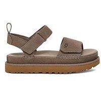 UGG Women/'s Goldenstar Sandal, Smoke Plume, 3 UK