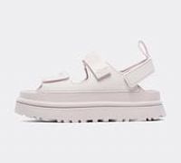 UGG Women/'s Goldenglow Flat Sandal, Bay Fog, 3 UK