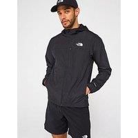 The North Face Men/'s Higher Run Wind Jacket, Tnf Black/Npf, L