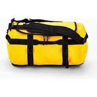 The North Face Men/'s Base Camp 50L Duffel, Summit Gold/Tnf Black/N