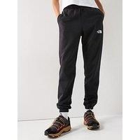 The North Face Women/'s Simple Dome Regular Tapered Reg Sweatpants, TNF Black, XL