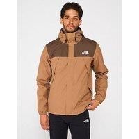 The North Face Men/'s Antora Parka Coat, Latte-Smokey Brown, L