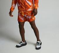 The North Face Men/'s Sunriser 7In Reg Shorts, Digital Orange Prisms P, L