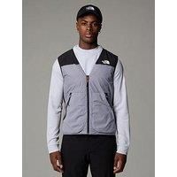The North Face Men/'s Mountain Athletics Utility Vest, Pearl Mist/Tnf Black, S