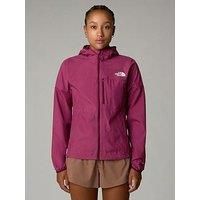 The North Face Women/'s Higher Run Wind Jacket, Cyber Berry, S