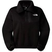 The North Face Women'S Mountain Athletic 1/4 Zip Fleece - Black