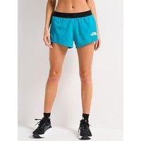 The North Face Women/'s Breeze 3In Reg Shorts, Deep Teal, XS