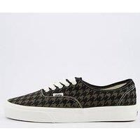 Vans Authentic Trainers in Black & Green