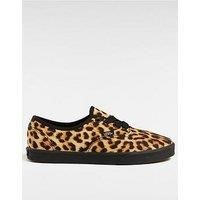Vans Women'S Authentic Lowpro Trainers - Leopard Print