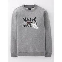 Vans Kid'S Copout Loose Crew Sweatshirt - Grey
