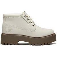 Timberland Stone Street Mid Lace Waterproof Boot - Natural Nubuck