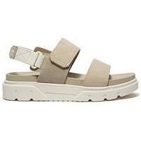 Timberland Greyfield Backstrap Sandal - Light Beige Suede