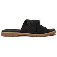 Timberland Calista Bay Slide Sandal - Black Knit
