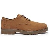 Timberland Britton Square Suede Lace Up Shoes - Brown
