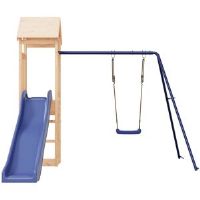 Freeport Park Playhouse With Slide Swing 14 Solid Wood Pine