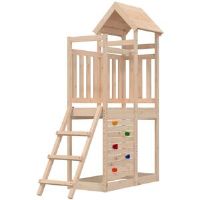 Freeport Park Favela Climbing Frame brown 214.0 H x 52.5 W x 110.5 D cm