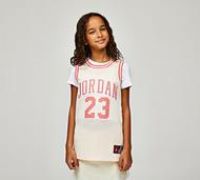 Jordan Girls Jordan 23 Jersey T-Shirt - Pink - Size L/G