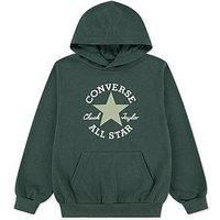 Converse Junior Boys Dissected Chuck Oversized Hoodie - Green