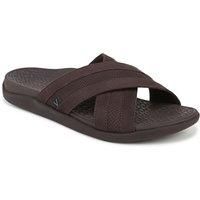 Vionic Mens Sandals MTide Slide Casual Slip-On Slides Leather