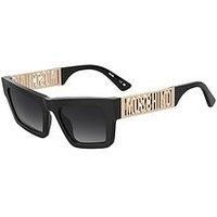 Moschino MOS171/S BLACK/DARK GREY SHADED 53/20/140 women Sunglasses