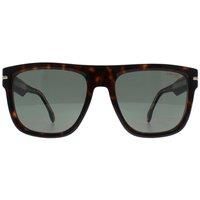 Carrera Men's Rectangle Dark Havana Green 340/S in Brown
