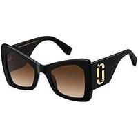 Marc Jacobs MARC 761/S Women Sunglasses Black , Butterfly